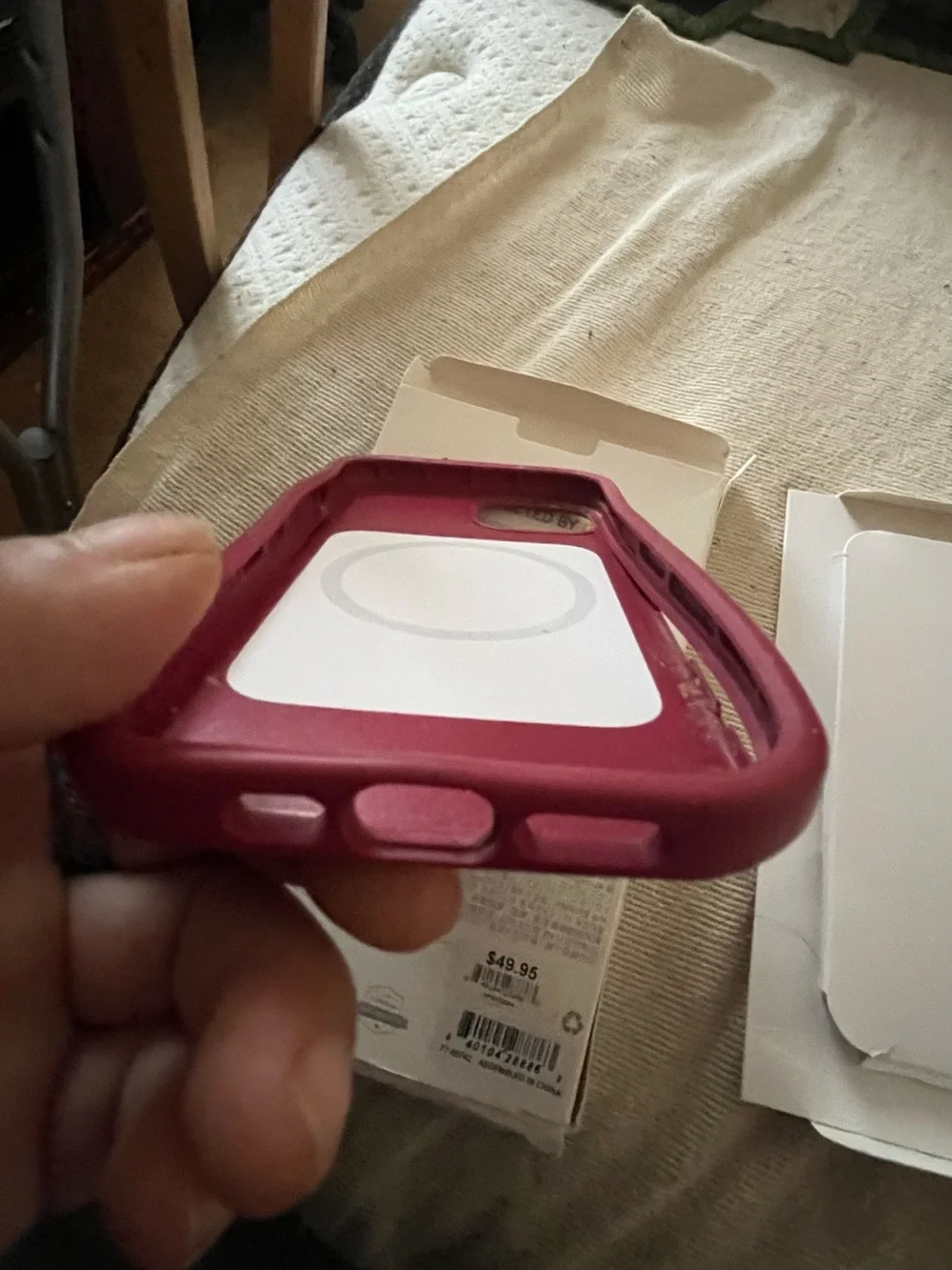 OtterBox Aneü Series MagSafe Phone Case - Rose Pink iPhone 14 case only
